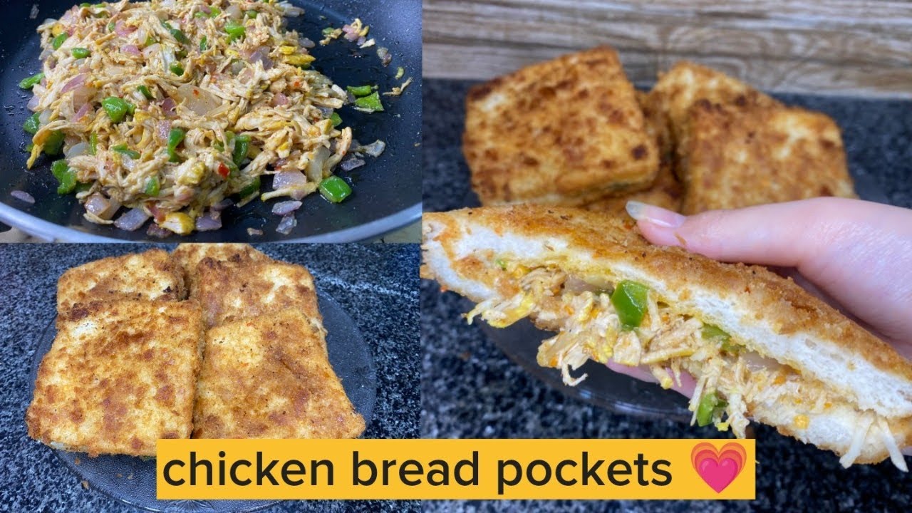 🍗 “Perfect Chicken Bread Pockets at Home 