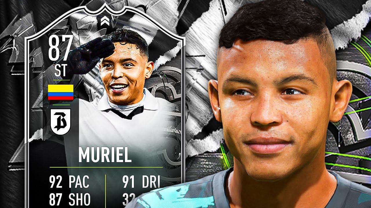 THE COLOMBIAN BEAST! 😈 87 SHOWDOWN MURIEL PLAYER REVIEW! - FIFA 22 Ultimate Team