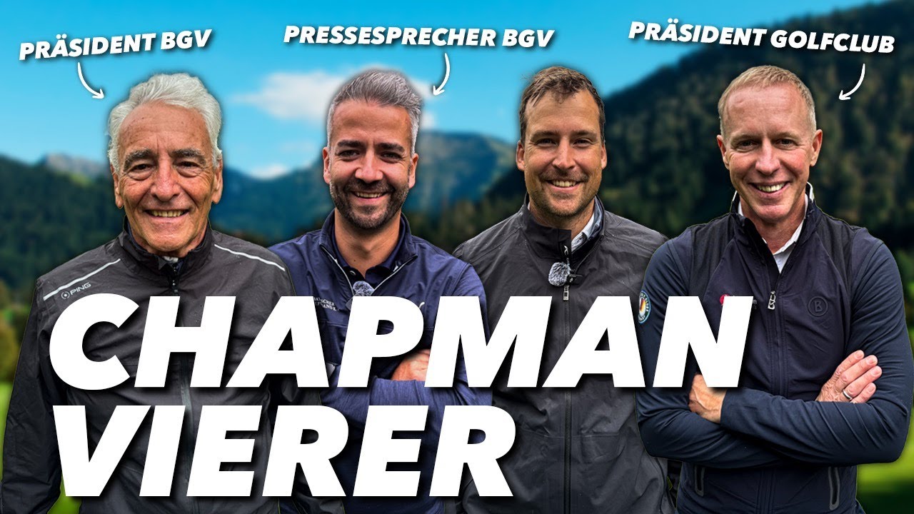 Эксклюзивный турнир! 🏌️‍♂️ Чепмен Фоурсом с президентом Баварской ассоциации гольфа