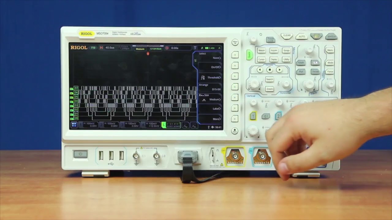 Rigol - MSO7000 Logic Analyzer Comparison
