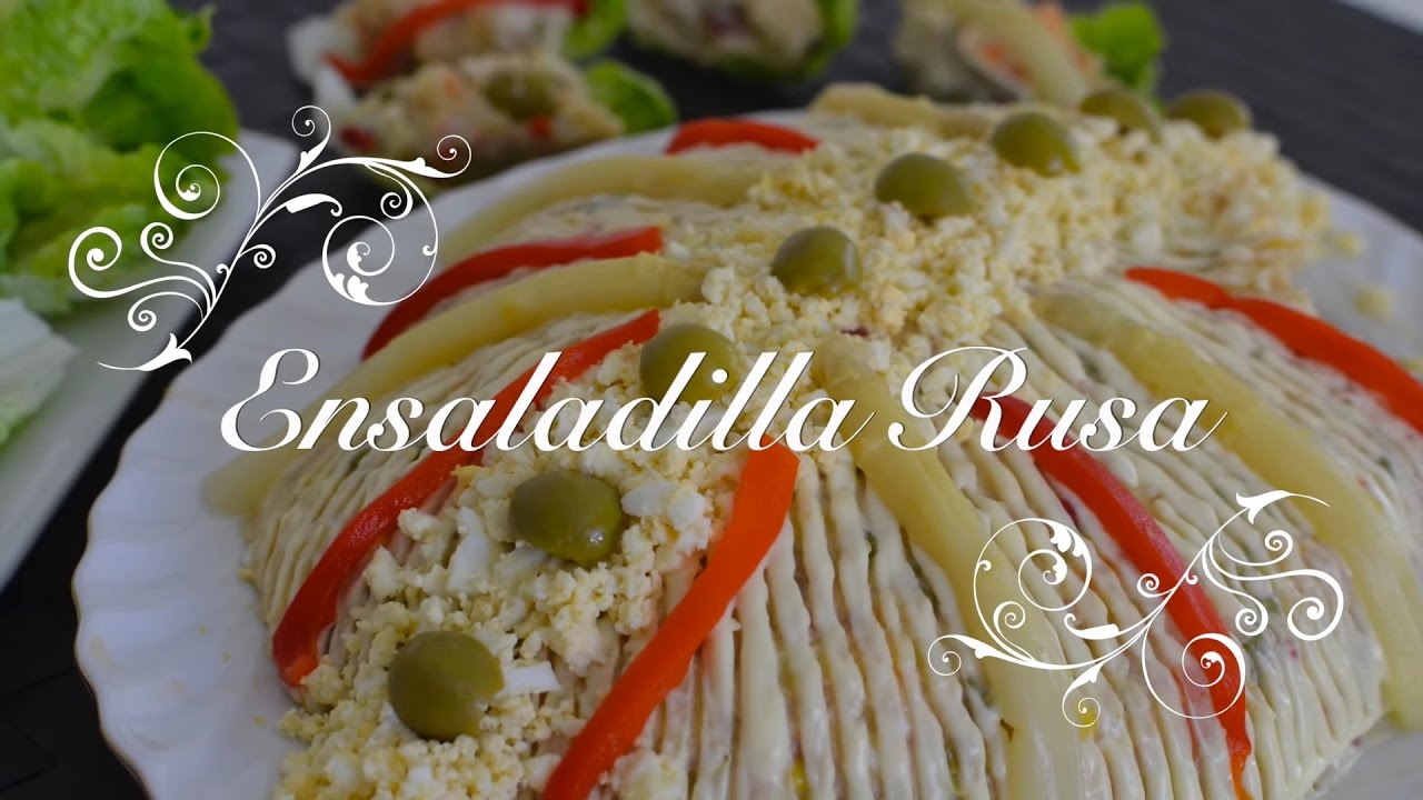 Ensaladilla Rusa Casera | Receta Ensaladilla Rusa | Recetas de Cocina Fácil por Chef de mi Casa.com