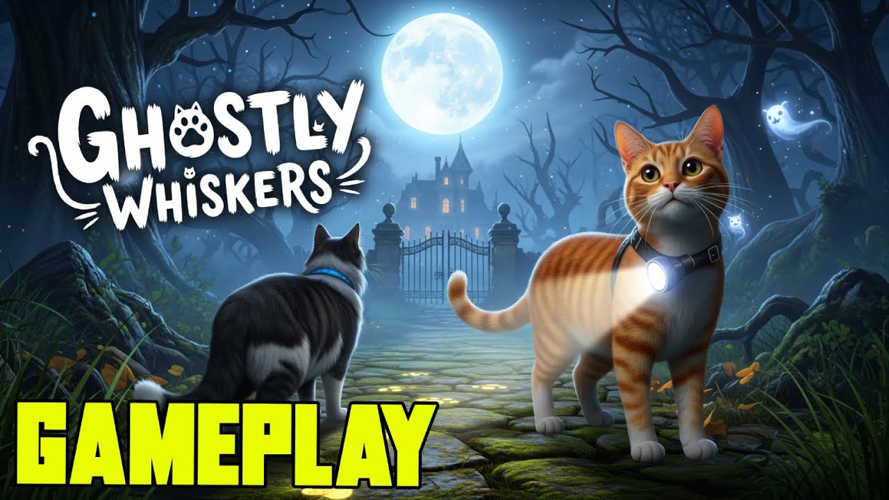 Ghostly Whiskers - Gameplay ITA Full Walkthrough [HD]