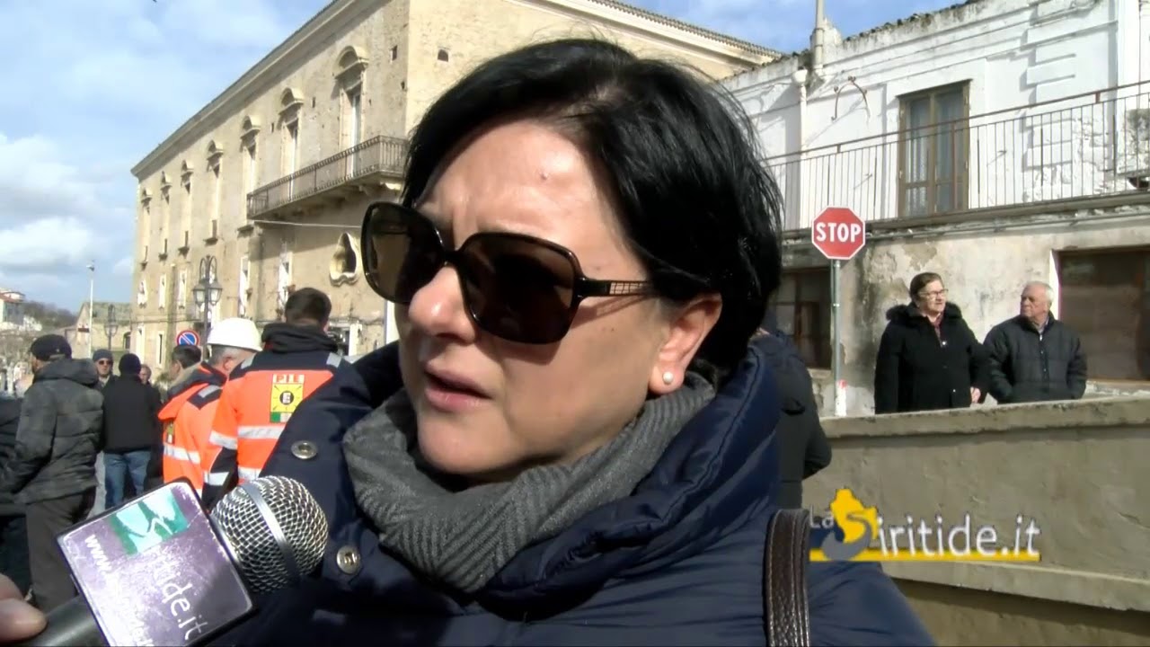 Servizio breve frana di Pomarico