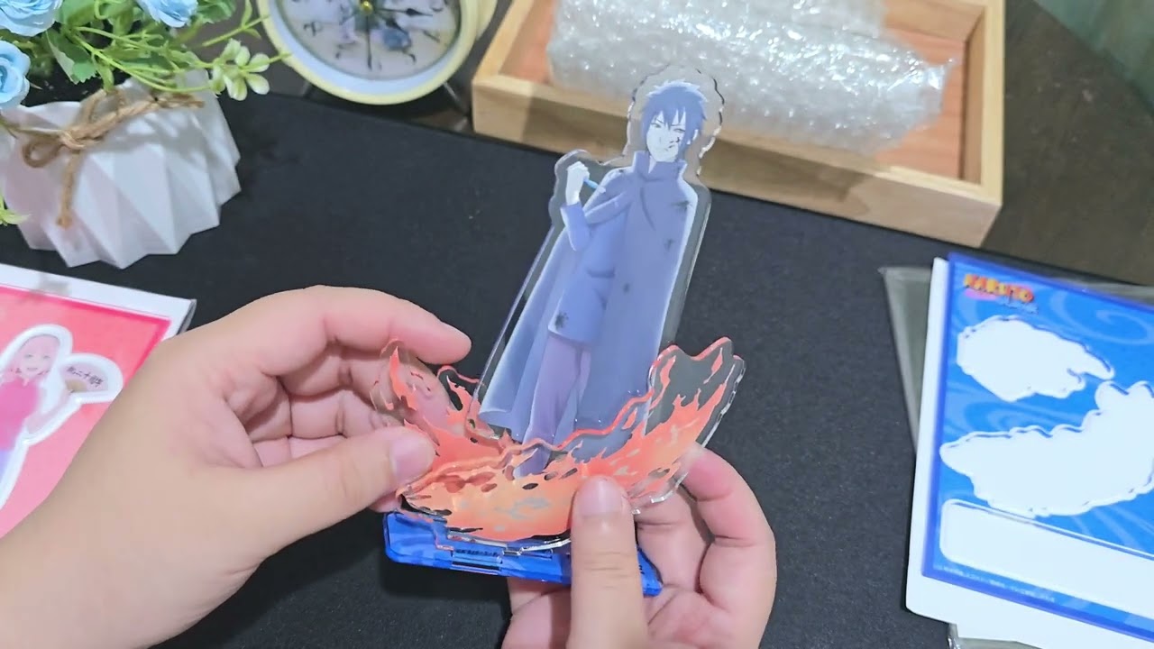 Blank period Sasuke and Sakura acrylic stand  / ASMR
