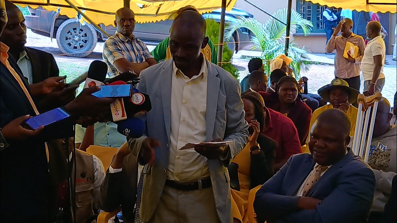 Poor English Causes Laughter As Namutumba NRM Boss Fails to Defend Himself!