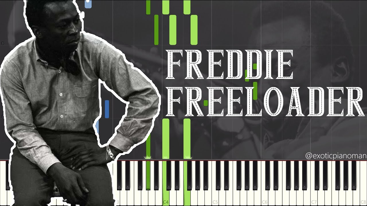 Miles Davis - Freddie Freeloader (Solo Blues Piano Synthesia)