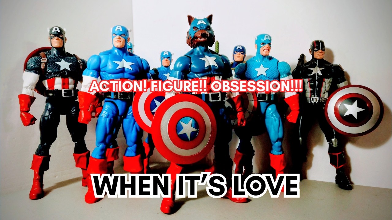 Captain America Week THE EPIC FINALE! Cap Wolf! History! Perspective! ACTION FIGURE OBSESSION!
