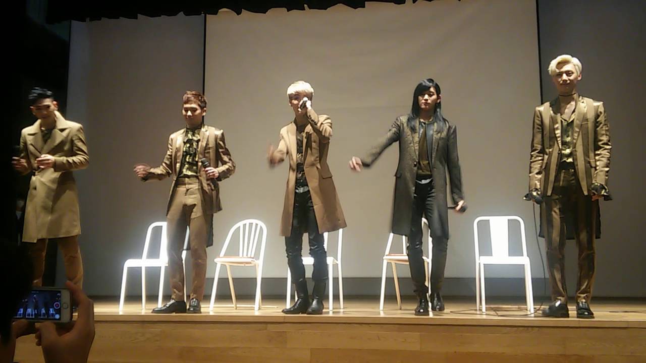 160228 뉴이스트 용산 팬싸인회 사실말야