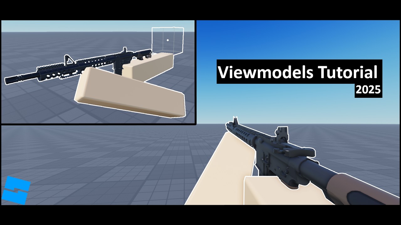 Как создать View Models в Roblox Studio 2025 | Учебник
