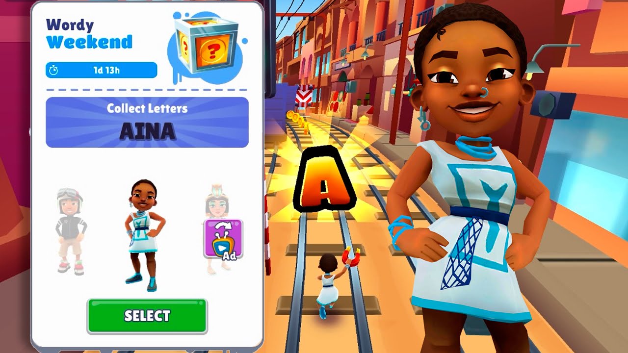 Subway Surfers Cairo 2022 : Wordy Weekend | AINA