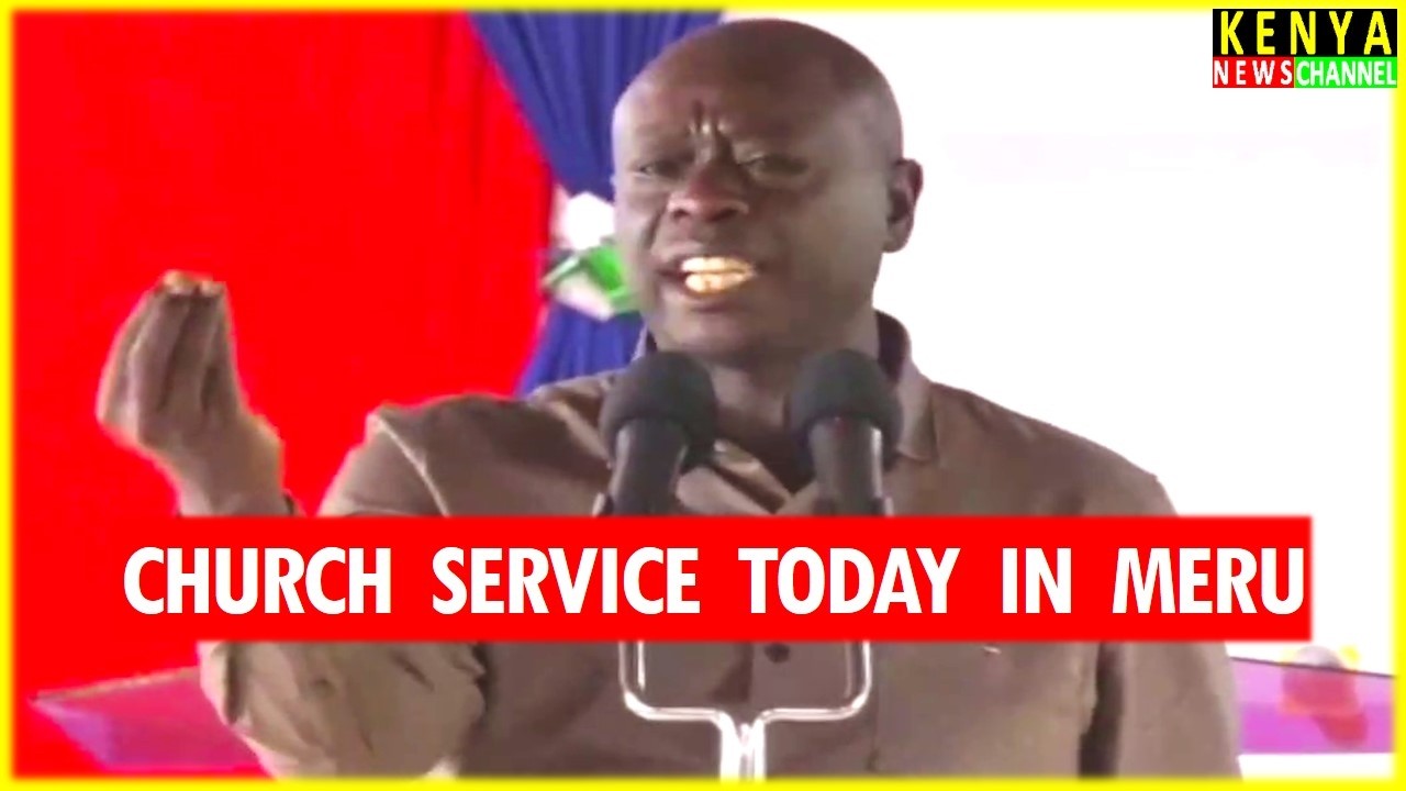 Gachagua EXPLOSIVE speech today in Church Destroying Ruto & Gachagua with Kalonzo in Meru