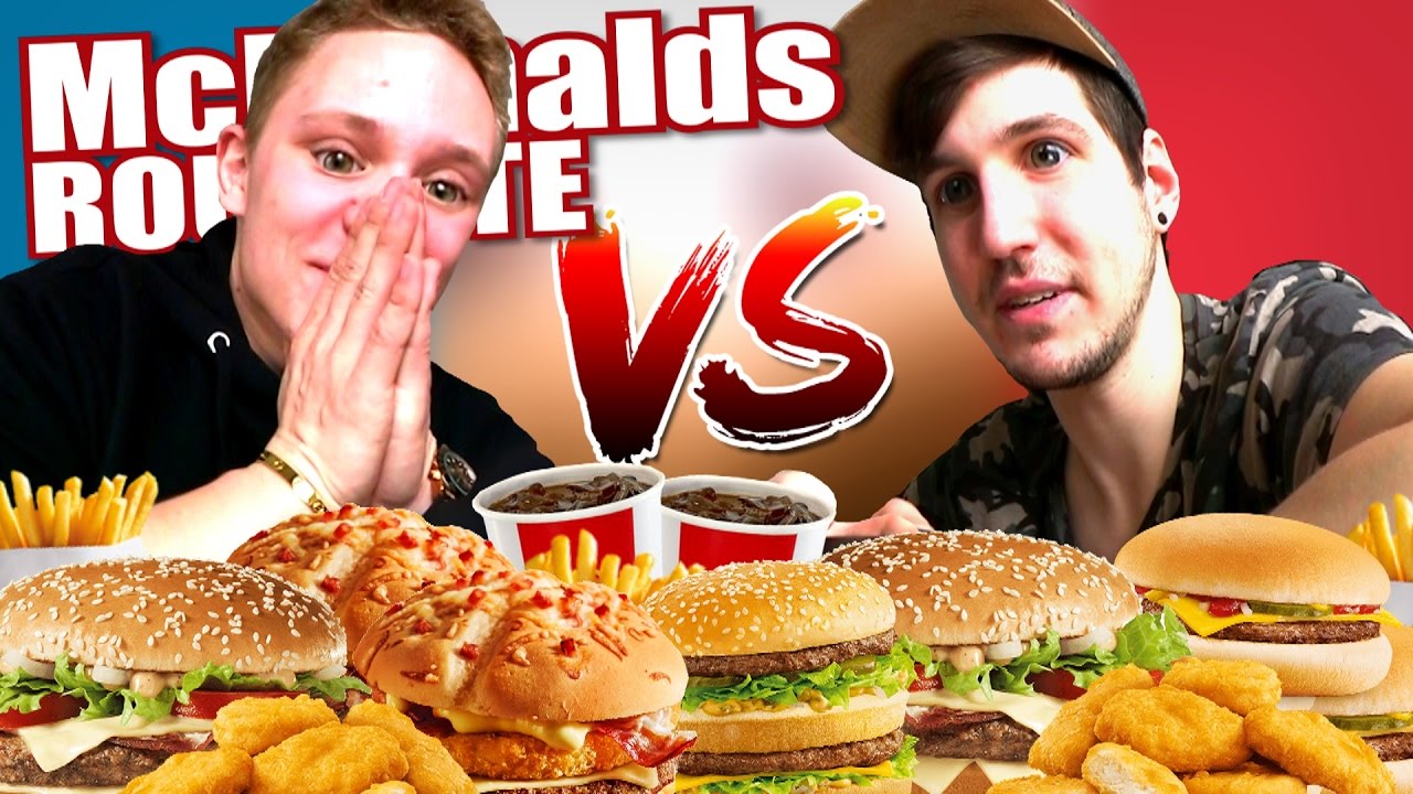 McDonalds ROULETTE MEGA CHALLENGE! +BESTRAFUNG