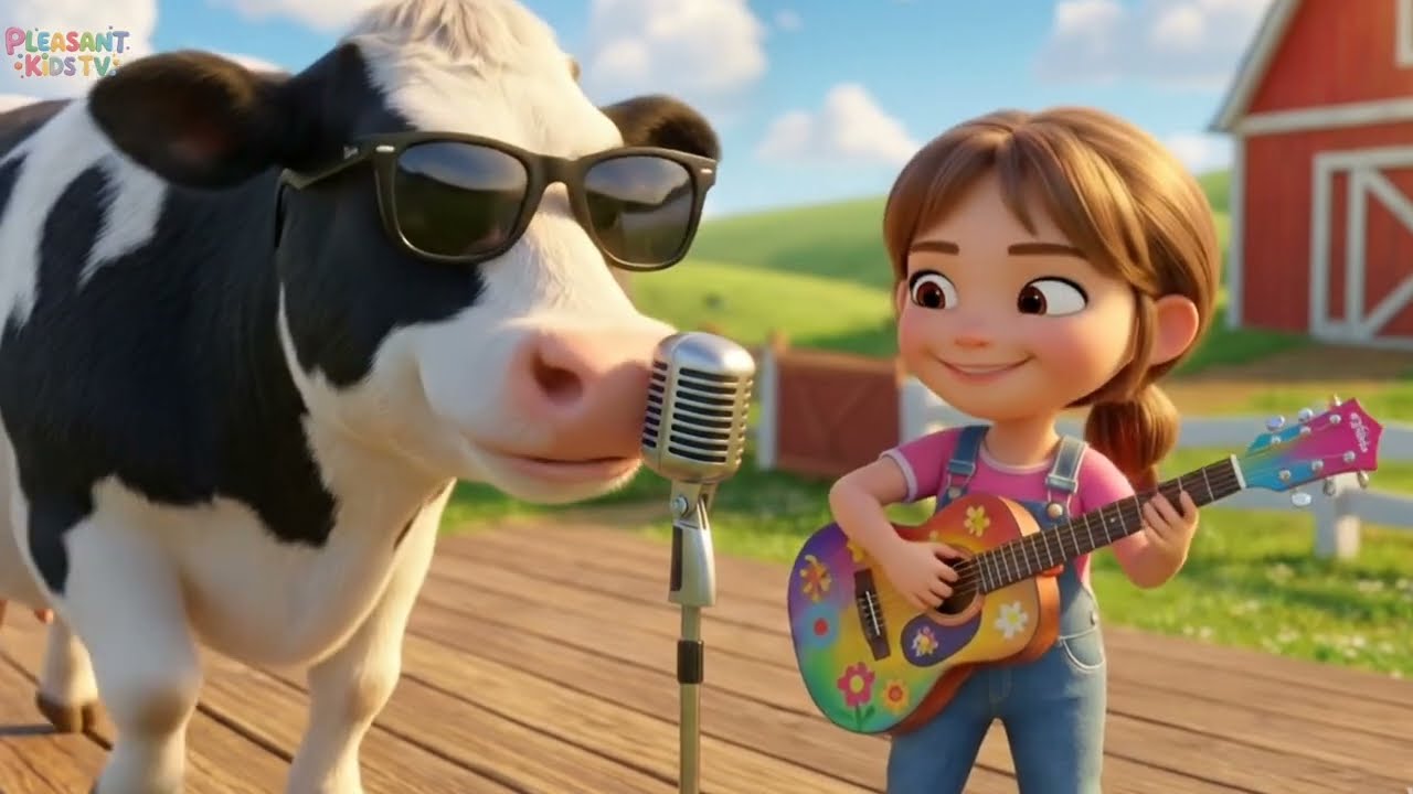 Crazy Farm Animals! 🐮 Old MacDonald Had a Farm + More Funny Kids Songs