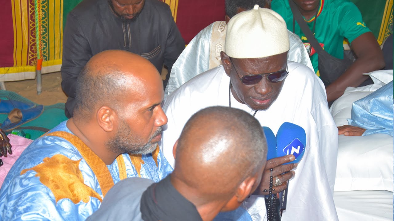 Thiés arrivée du Khalif Général des Khadres Cheikhna Cheikh Saadbou Malaini Tournée Khayma