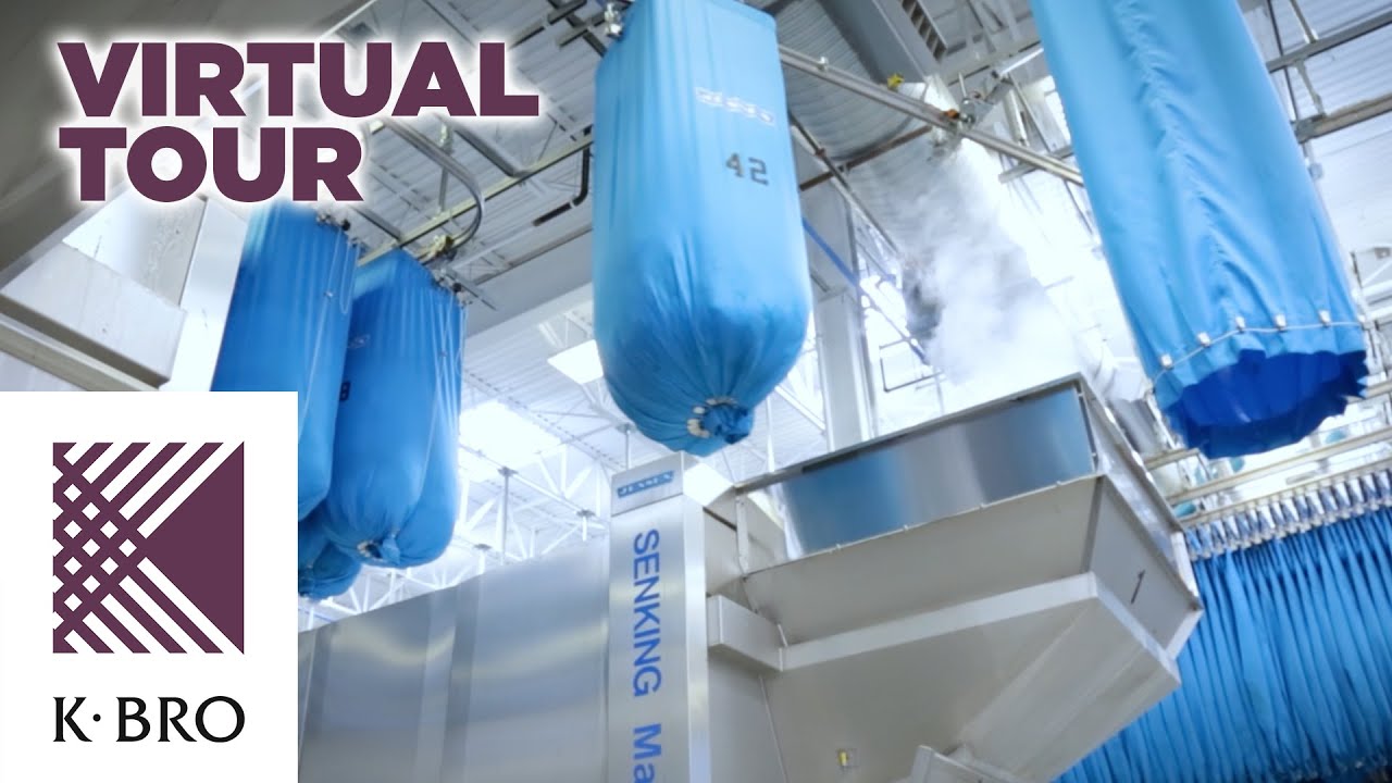 K-Bro Linen Systems | Виртуальный тур по заводу | Видеопроизводство в Ванкувере | Citrus Pie Medi...