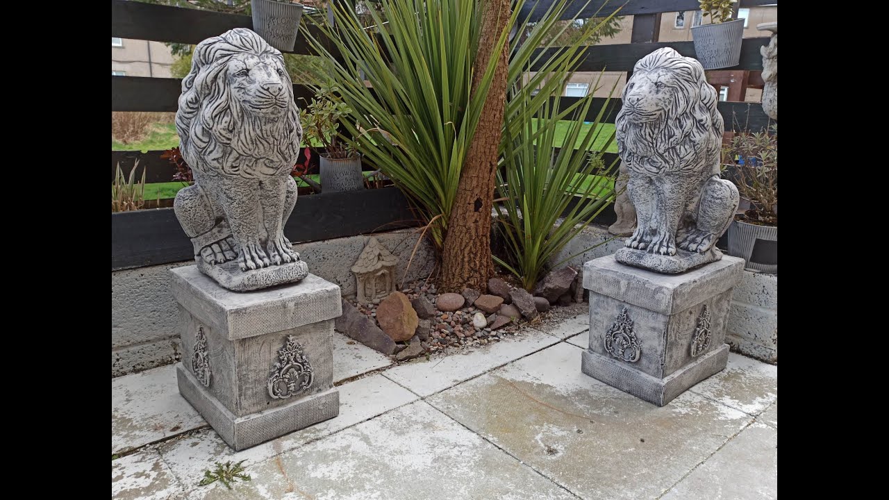 The cost of making 40 fibreglass and latex moulds For Concrete Garden Statues