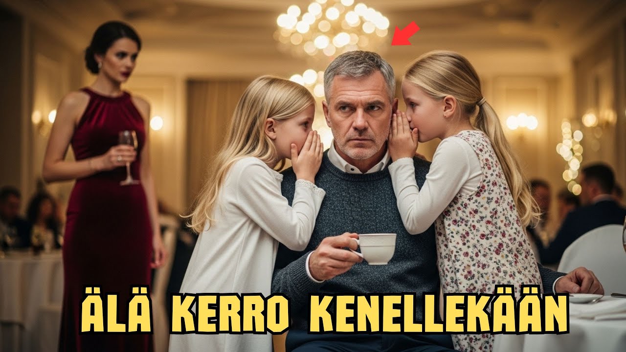 Yksinhuoltajaisä joi teetä yksin – kaksostytöt pyysivät häntä esittämään isäänsä.