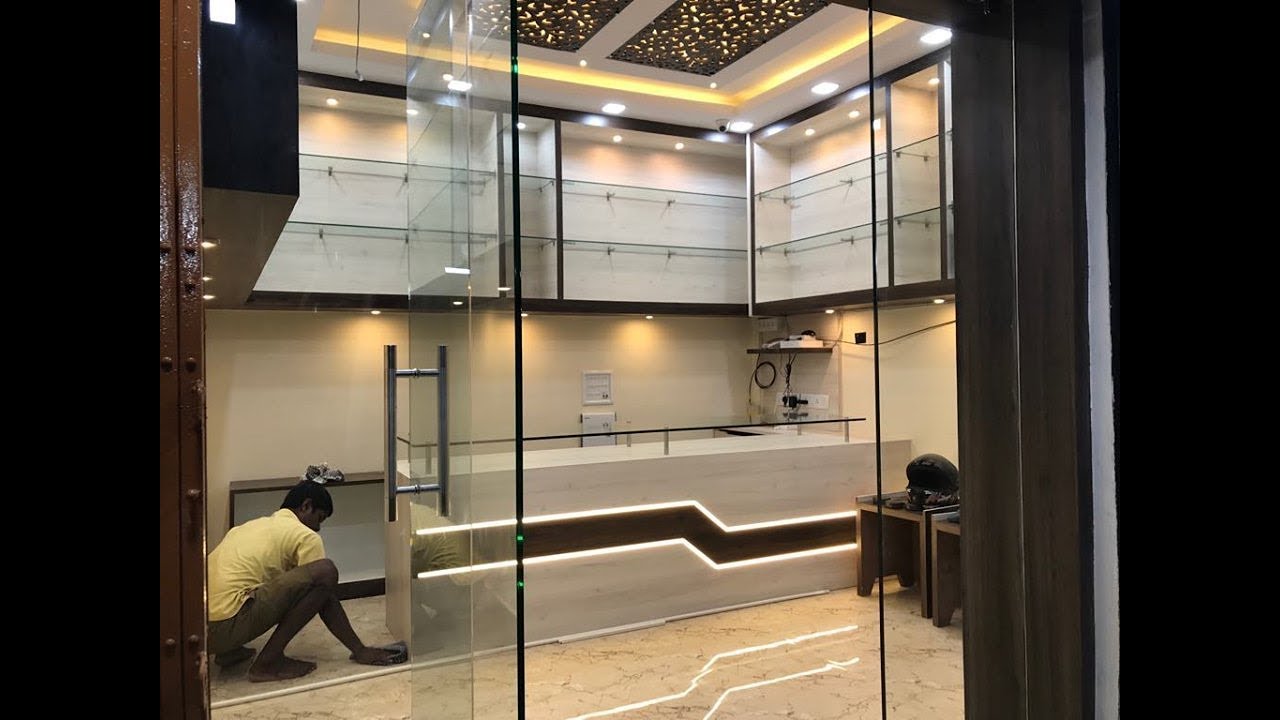 Latest Garments Store design 2019 (Final Video) | Interior Jagat
