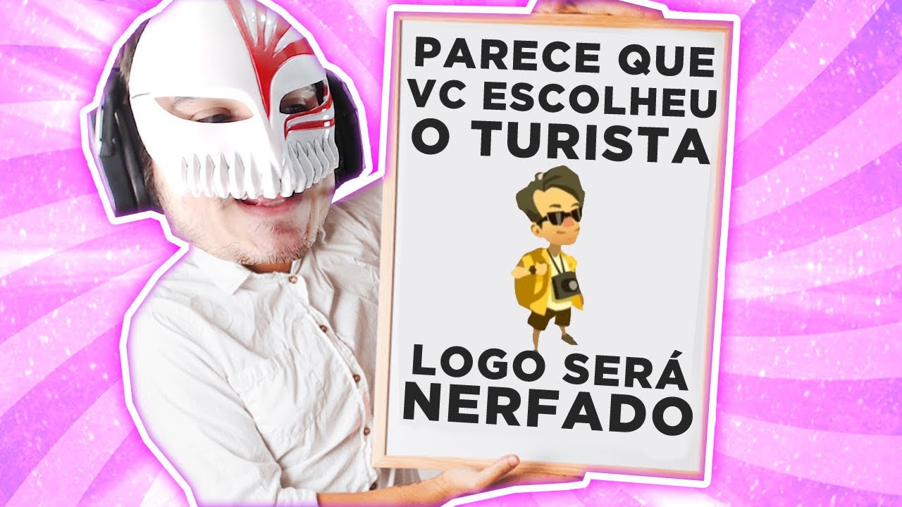O TURISTA É COISA DO PASSADO! KKKKKJJ
