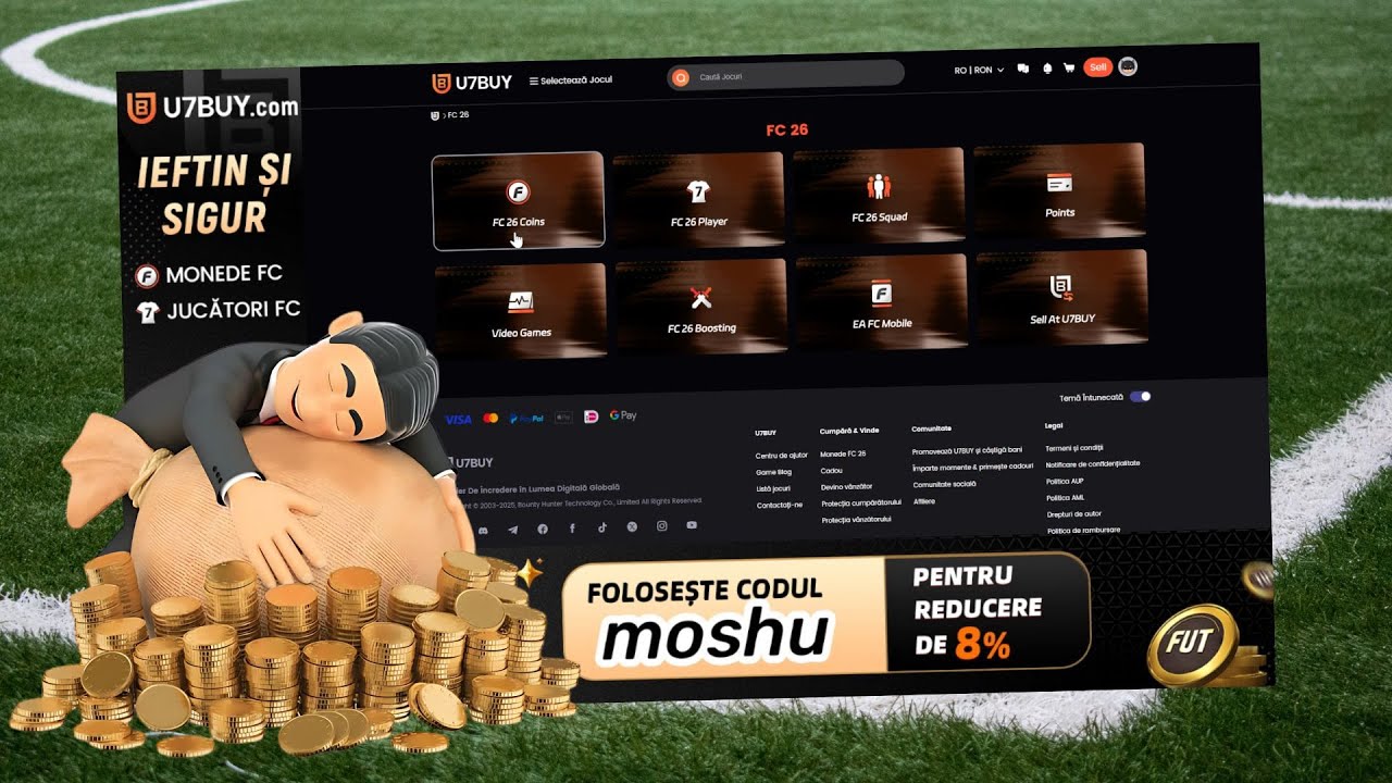 Cum sa cumperi COINSI, SAFE, de pe U7BUY!