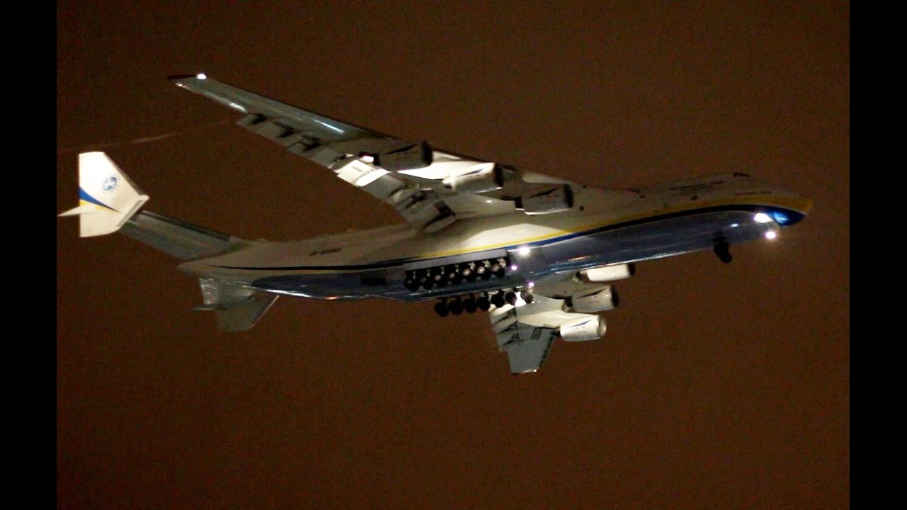 Antonov An225 Mriya - 14/11/2016 - São Paulo, Brazil (FULL HD)