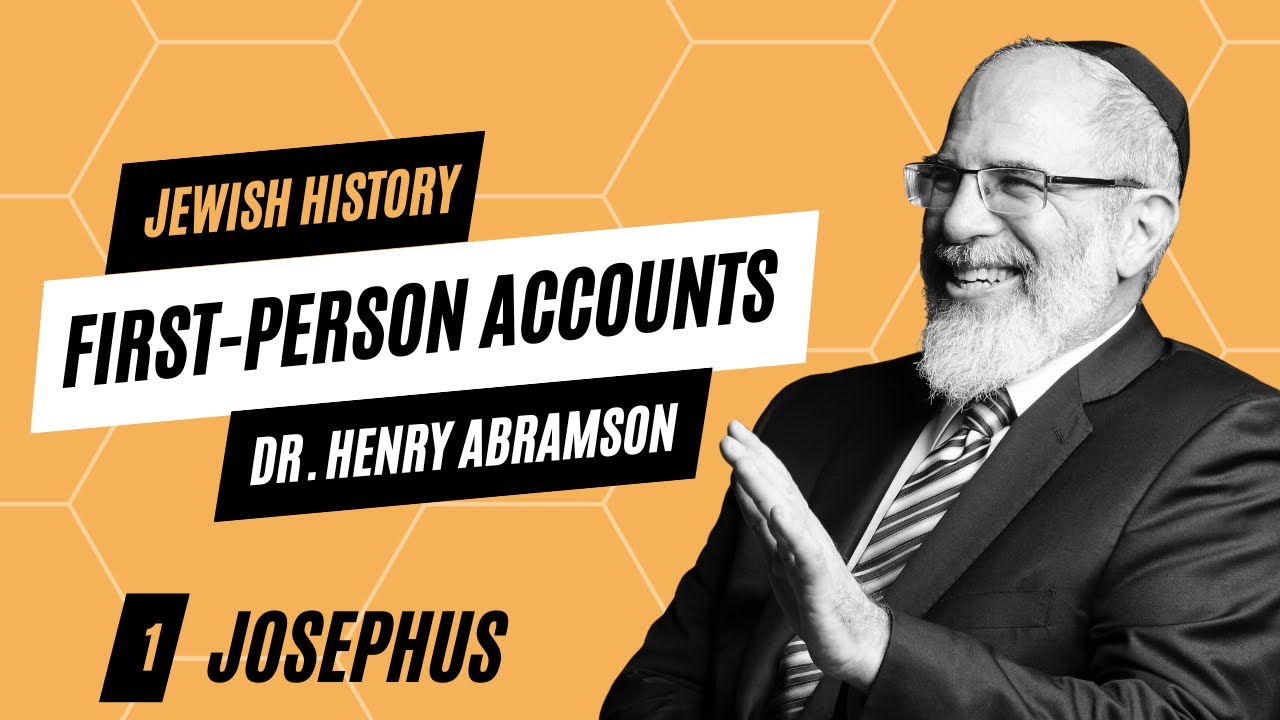 Josephus: First-Person Accounts of Jewish History