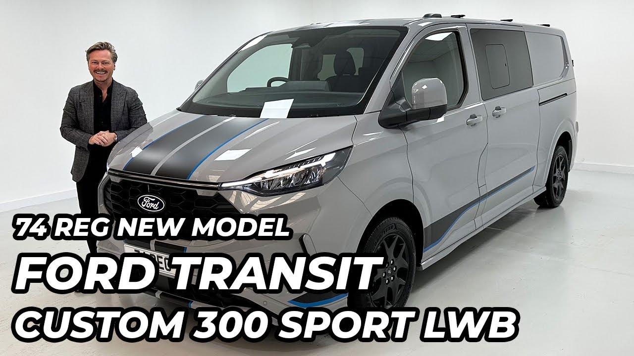 74 Reg Ford Transit Custom 300 2.0DCIV LWB (5 Seat) (VAT Q)