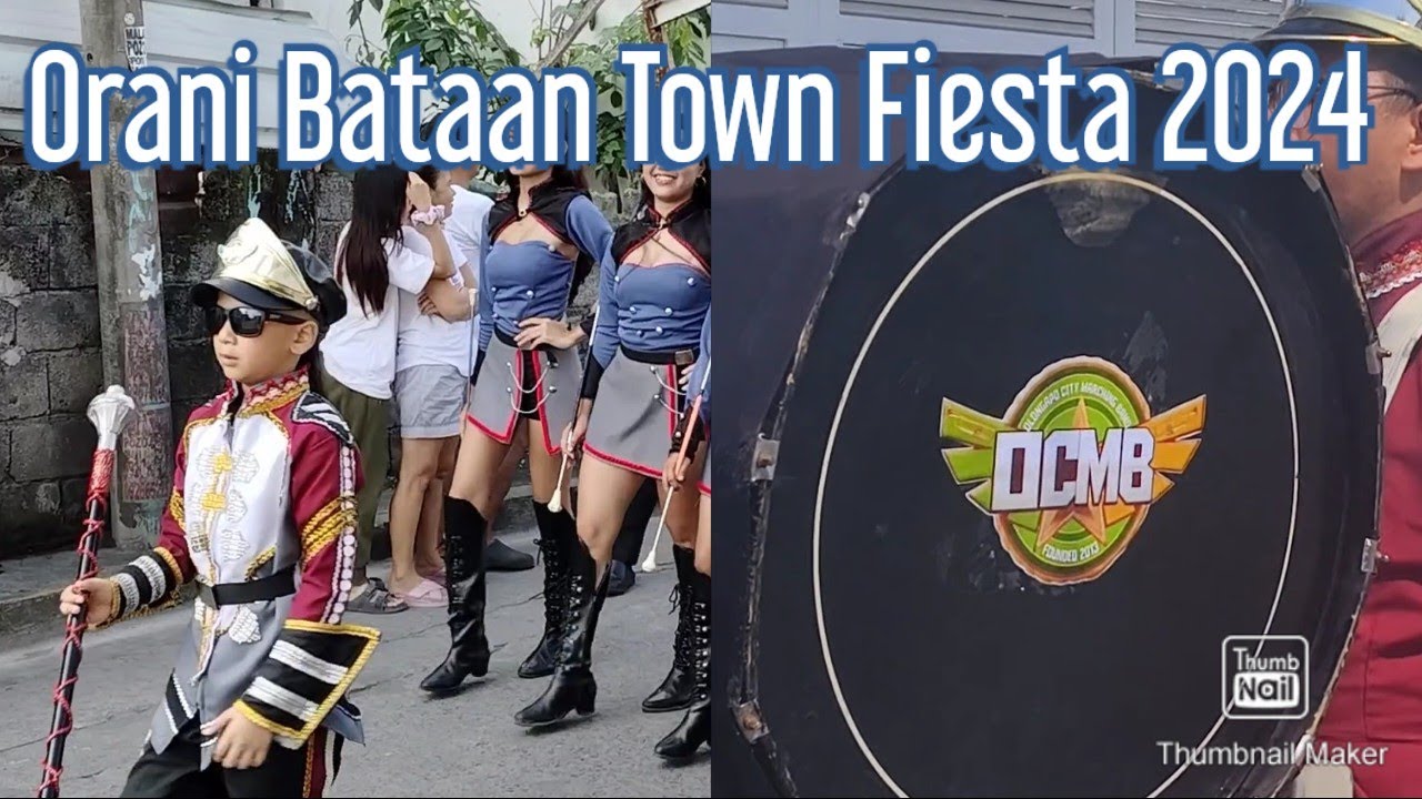 Olongapo City Marching Band | Orani Bataan Town Fiesta Parade 2024