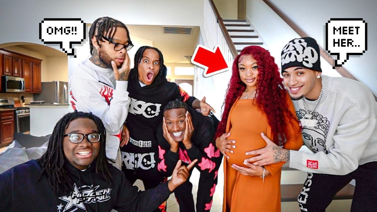 Introducing My New Babymama To The Gang!!