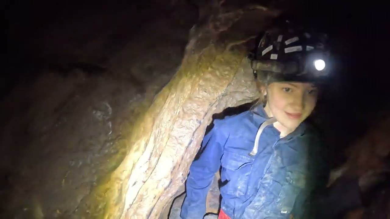 Goatchurch cavern through the drainpipe. #cave #adventure #mendips