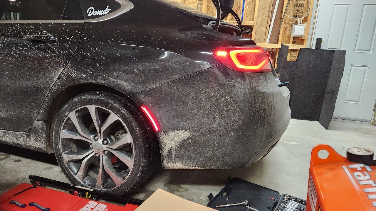 2015 Chrysler 200 Rear Side Marker Light Addition