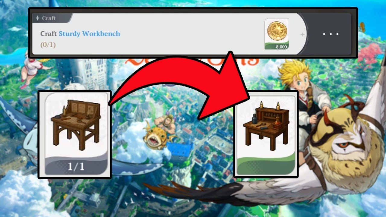 Sturdy Workbench guide | 7 deadly sins origins