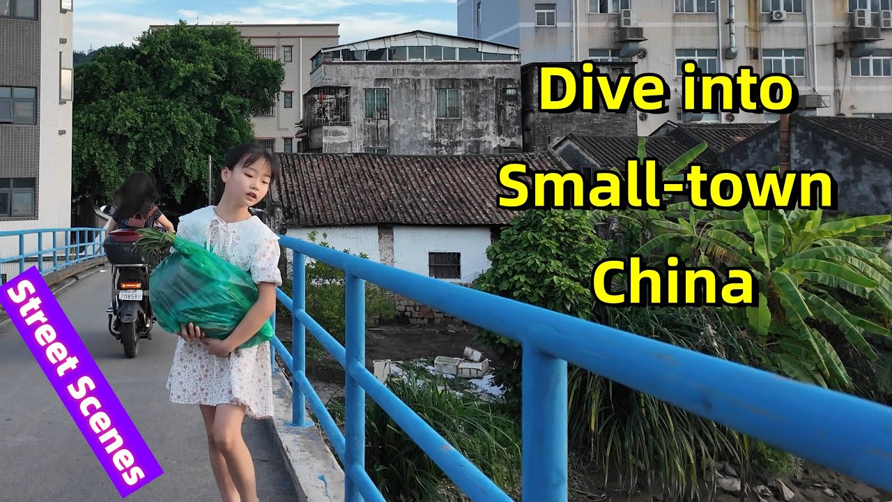 Street Shooting of Small Chinese Cities - From Modern Skyscrapers to Historical Villages w/ rainbow！