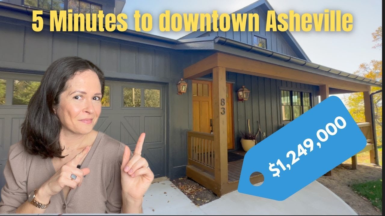 Tour this new home 5 minutes from downtown Asheville!