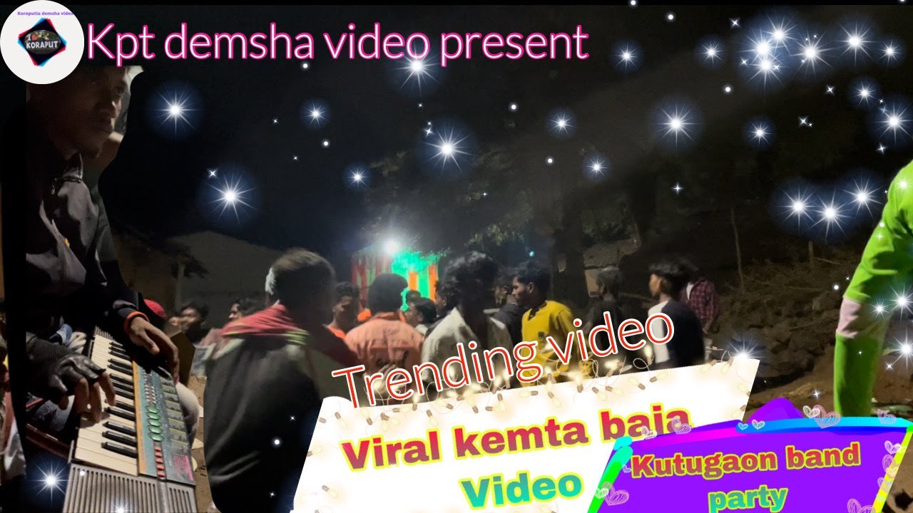 Viral kemta baja video || Kutugaon band party 2022 new kemta