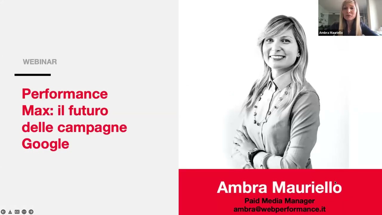 Performance Max: il futuro delle campagne Google Ads - Webinar