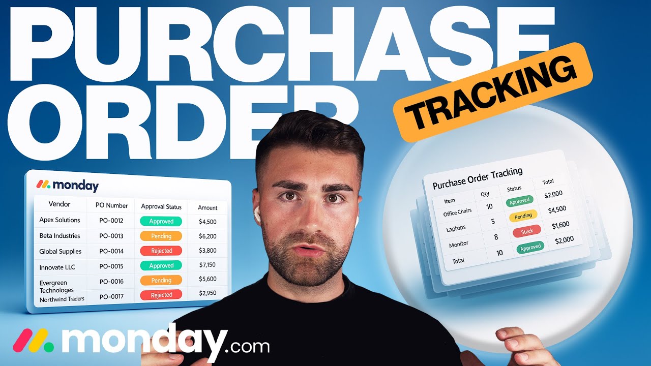 Purchase Order Tracking In Monday.com Explained | 2025