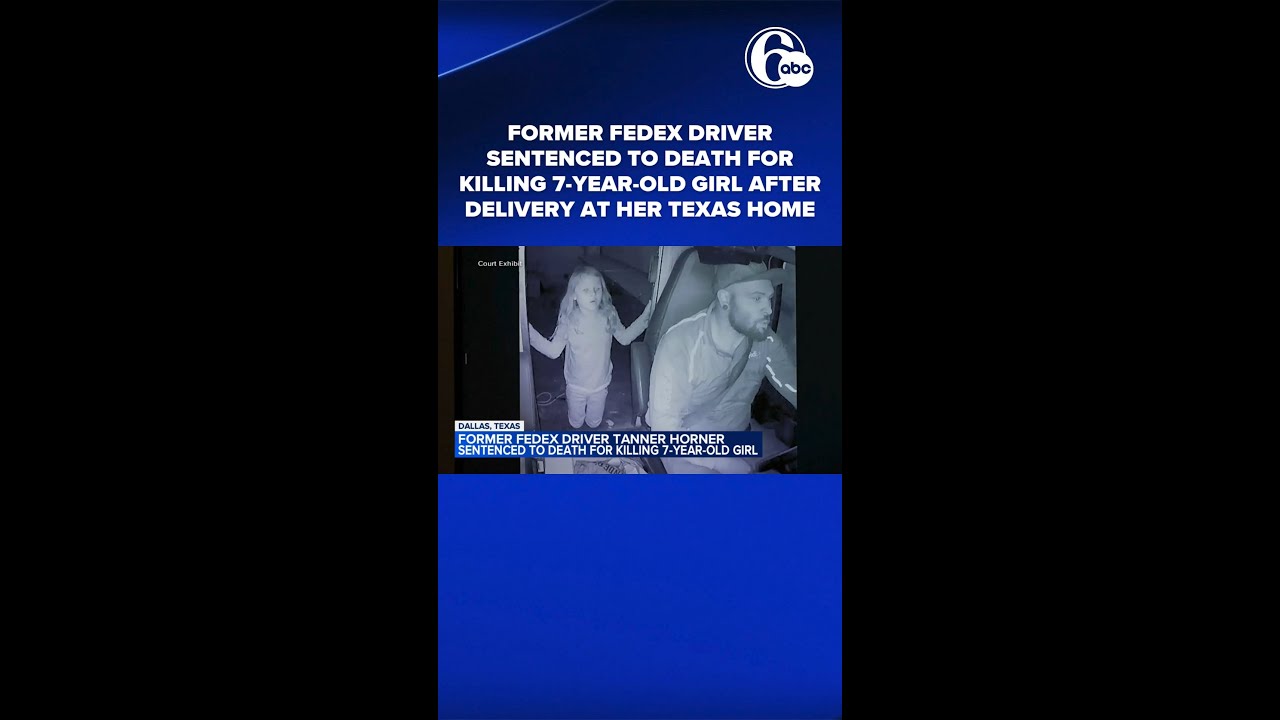 Бывший водитель FedEx приговорен к смертной казни за убийство 7-летней девочки после доставки в е...