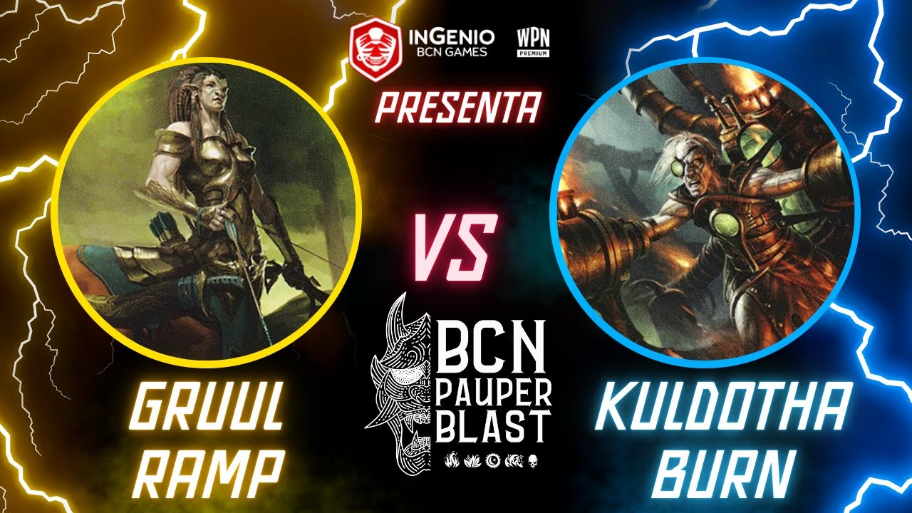 GRUUL RAMP (Daniel Rodriguez) VS KULDOTHA BURN (Rubén Branco)🏆  SuperPauper Jul 2024 IngenioBCN