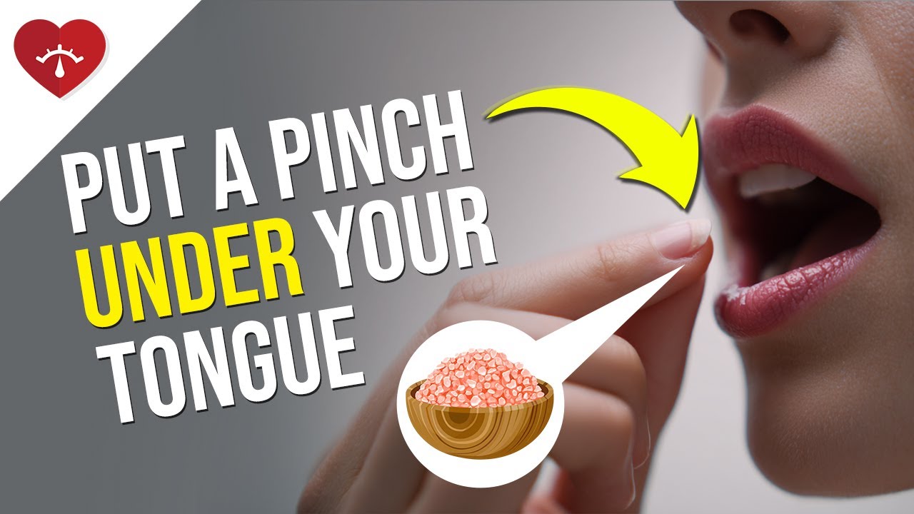 Diabetes Hack: Himalayan Salt UNDER the Tongue
