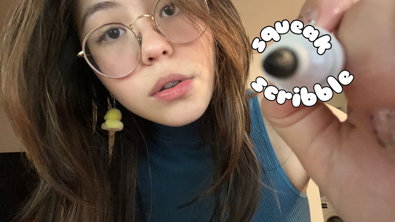 ASMR Drawing on Your Face (lofi chaotic aggressive)