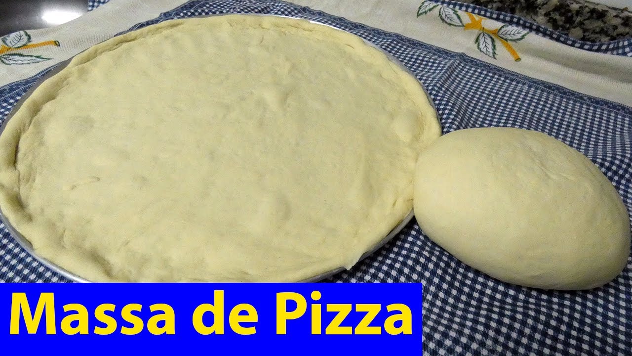 Como Faço Massa de Pizza