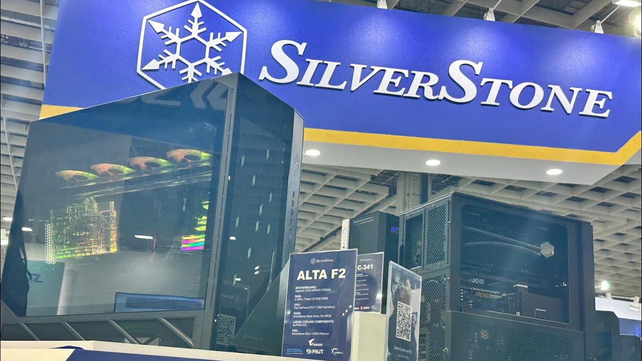 Silverstone Booth Tour @ Computex 2023