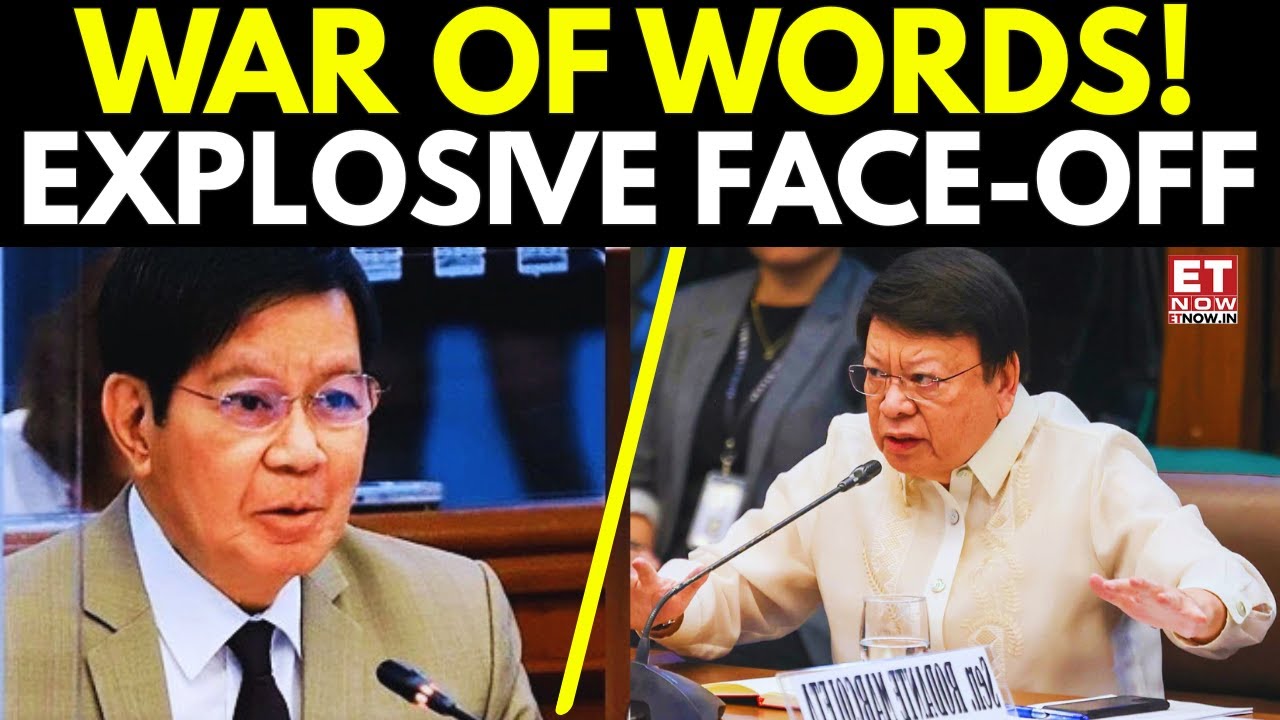 Philippines Senate Live: Explosive Senate Face-Off Leaves Lawmakers Furious | ET Now | Latest News