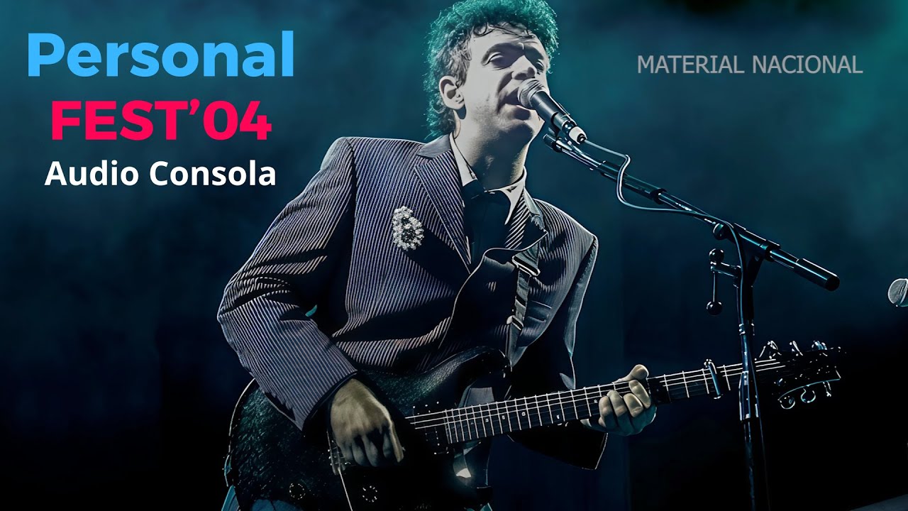 Gustavo Cerati - Personal Fest 2004 (CONSOLA Completo)