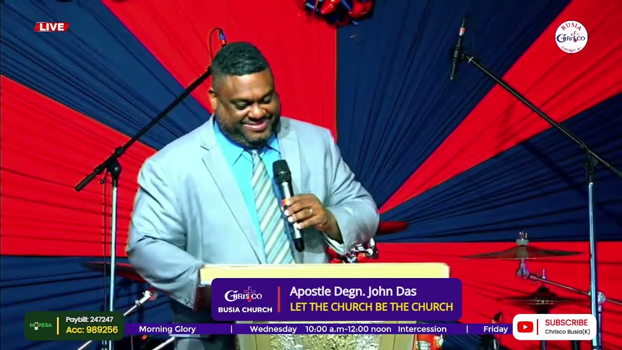 Let the Church Be the Church | Apostle DSG. John Das  | Move-On Convention 2025 Day 1
