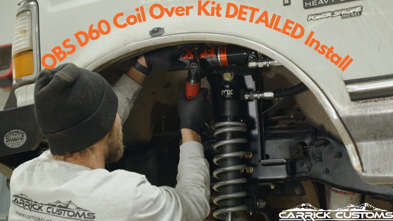 OBS D60 Coil Over Kit DETAILED Install
