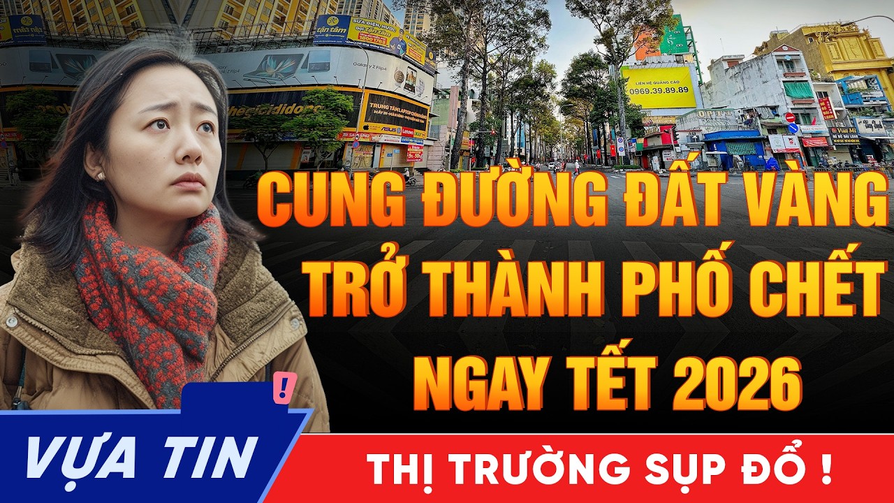 Tết 2026 Những Cung Đường Kim Cương Trở Thành Phố Chết, Giàu Xếp Hàng Mua Bạc, Người Nghèo Gồng Lãi