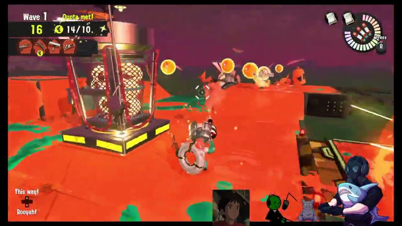 [PNGtuber] Splatoon 3 Eggstra work! with @qatsoup @sibirrino @thesocialzombie