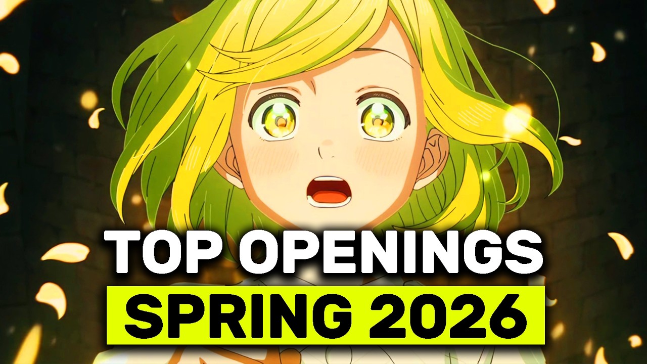 My Top 50 ANIME OPENINGS OF SPRING 2026